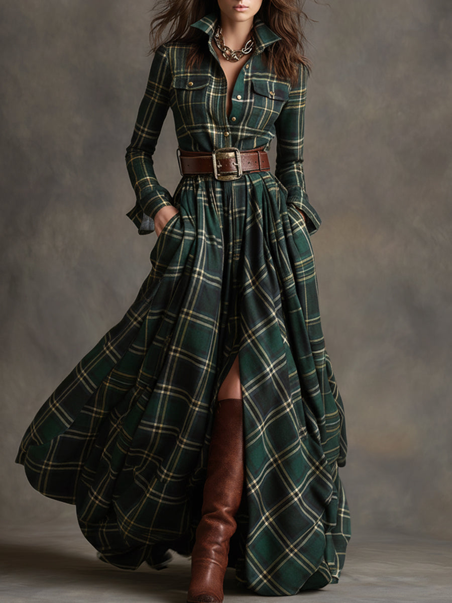 VESTIDO CON CINTURÓN
