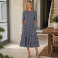 SARA | VESTIDO MIDI FLORAL