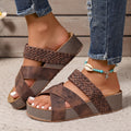 Sandalias Elegancia Trenzadas Valérie