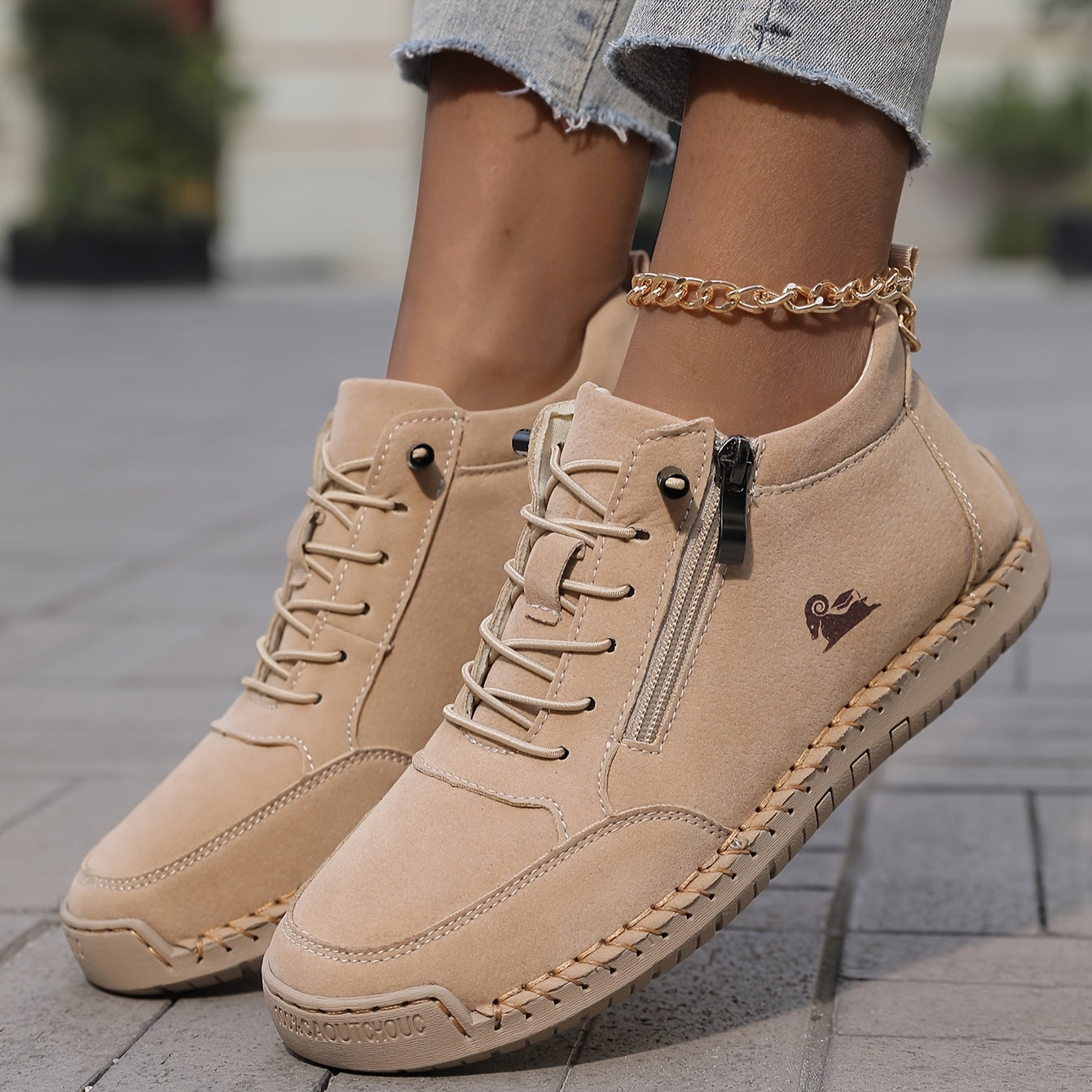 ZAPATOS ORTOPÉDICOS COMODOS CON CREMALLERA