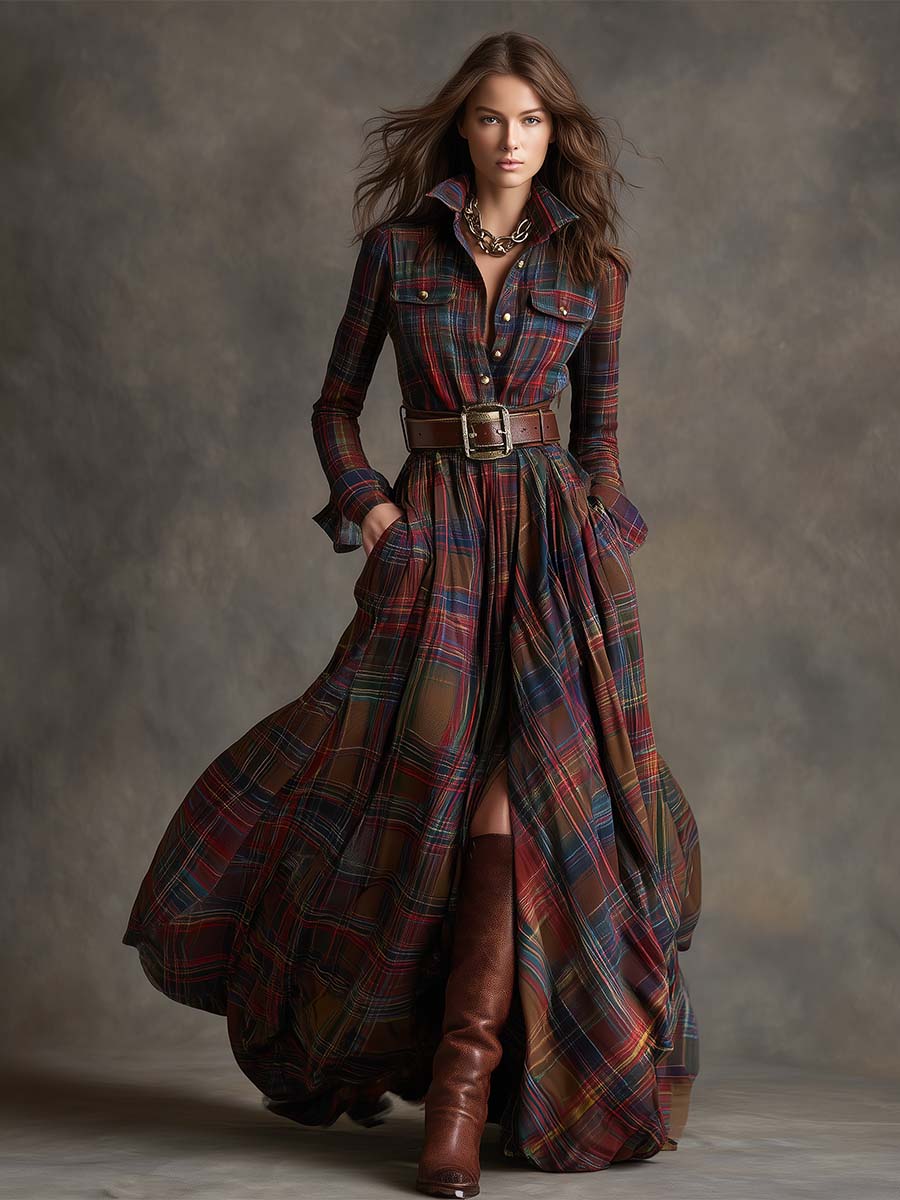 VESTIDO CON CINTURÓN