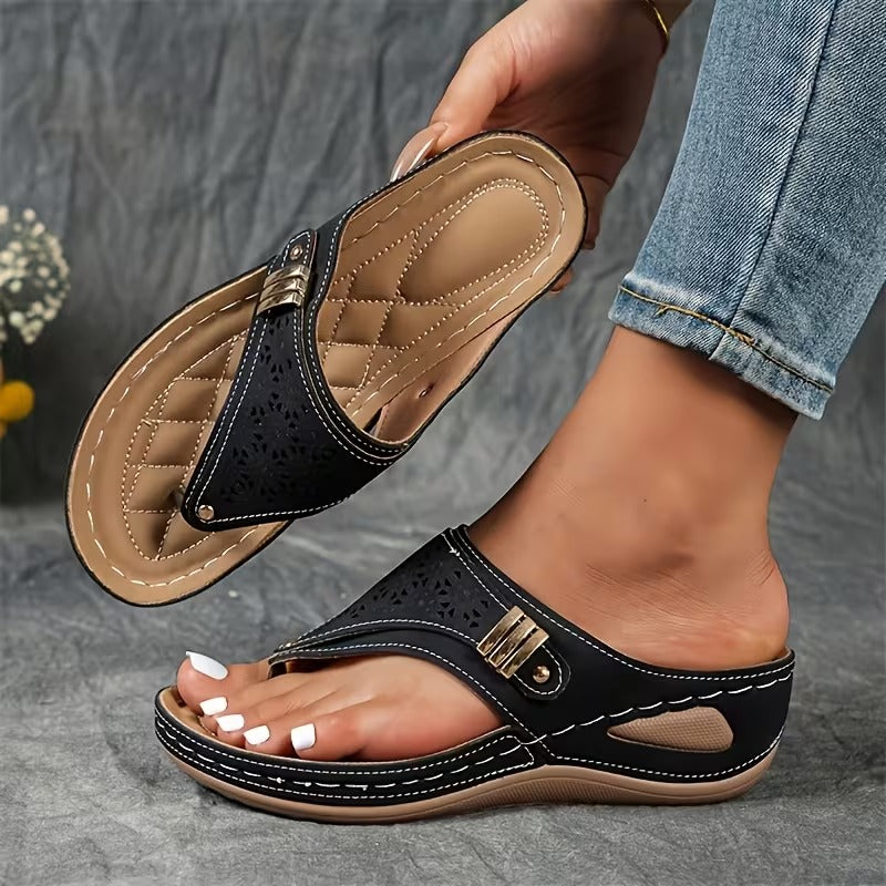 SANDALIAS DE CUÑA COMODAS Y CON BUEN SOPORTE