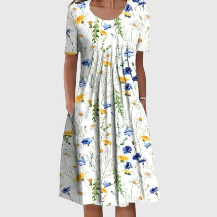 VESTIDO ELEGANTE FLORAL