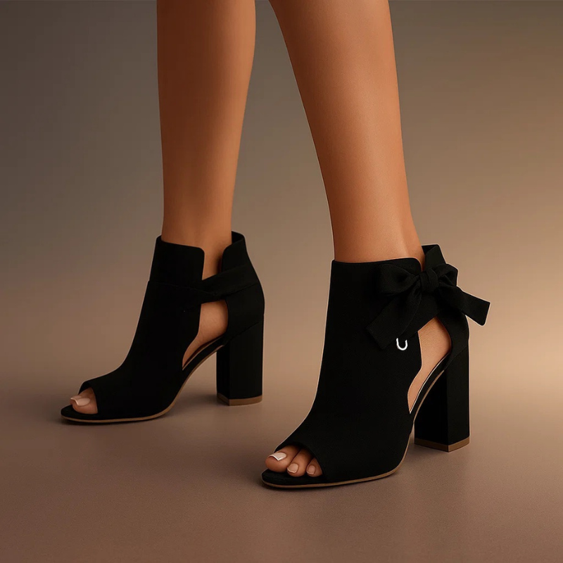 SANDALIAS DE TACÓN ELEGANTES