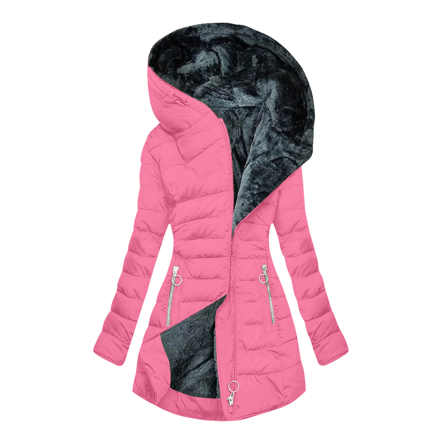 CHAQUETA DE PLUMÓN CON CAPUCHA