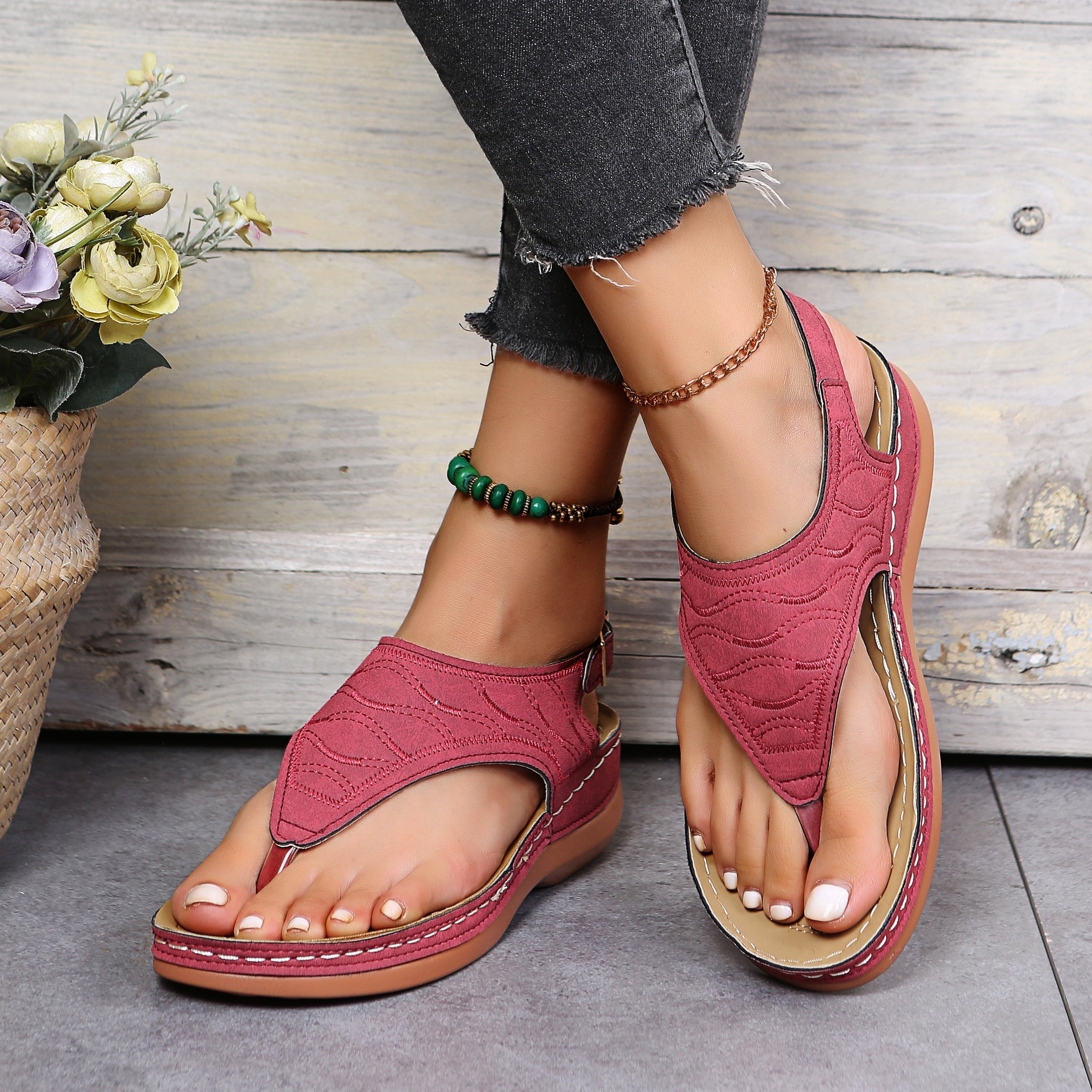 Sandalias de confort ergonómico Adèle