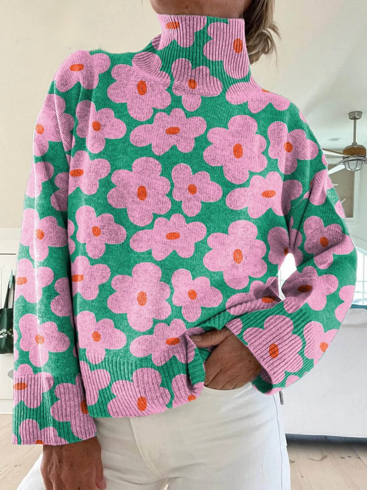 JERSEY DE CUELLO ALTO ARTÍSTICO