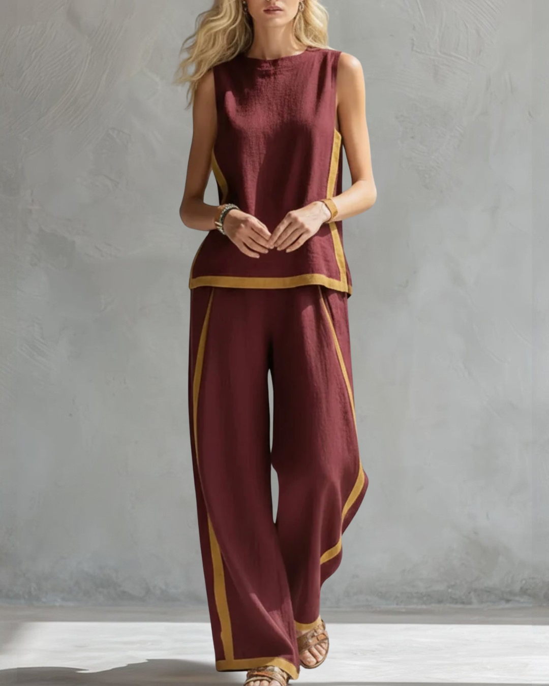 CONJUNTO ELEGANTE DE 2 PIEZAS