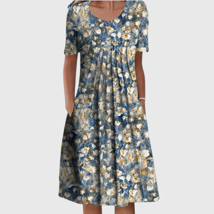 VESTIDO ELEGANTE FLORAL