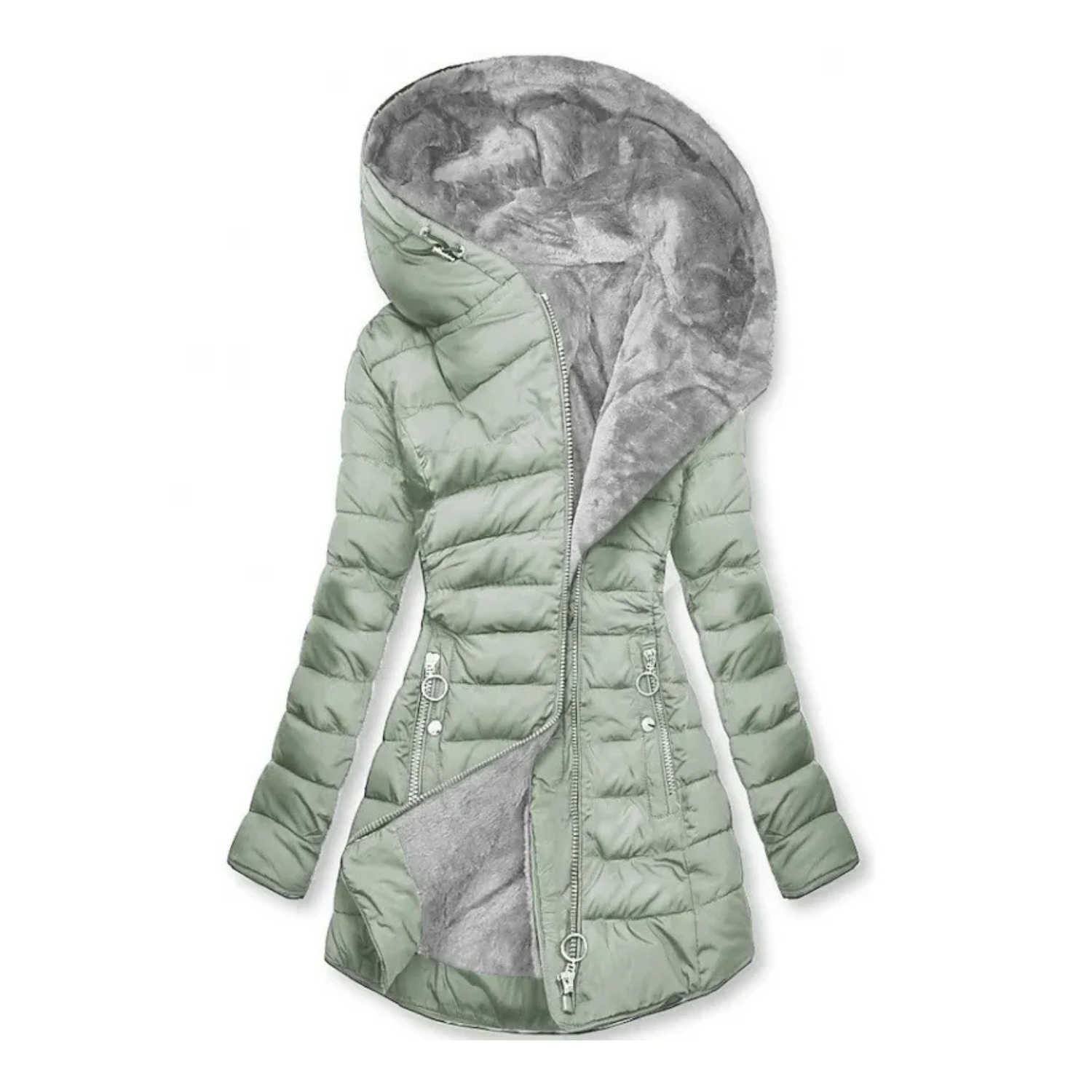 CHAQUETA DE PLUMÓN CON CAPUCHA