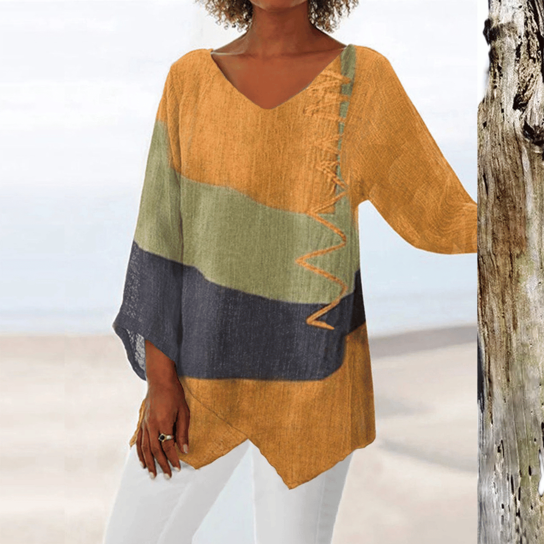 BLUSA ELEGANTE ECHA A MANO
