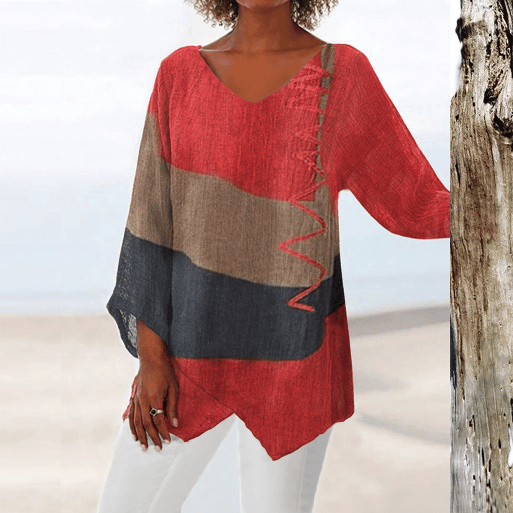 BLUSA ELEGANTE ECHA A MANO