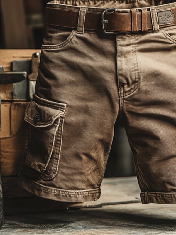 GASPARD | PANTALONES CARGO RETRO CON MULTIPLES BOLSILLOS