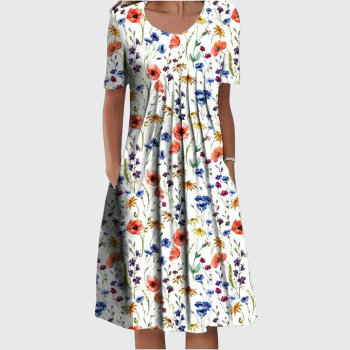 VESTIDO ELEGANTE FLORAL