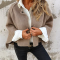 CHAQUETA CORTA ELEGANTE Y CÁLIDA