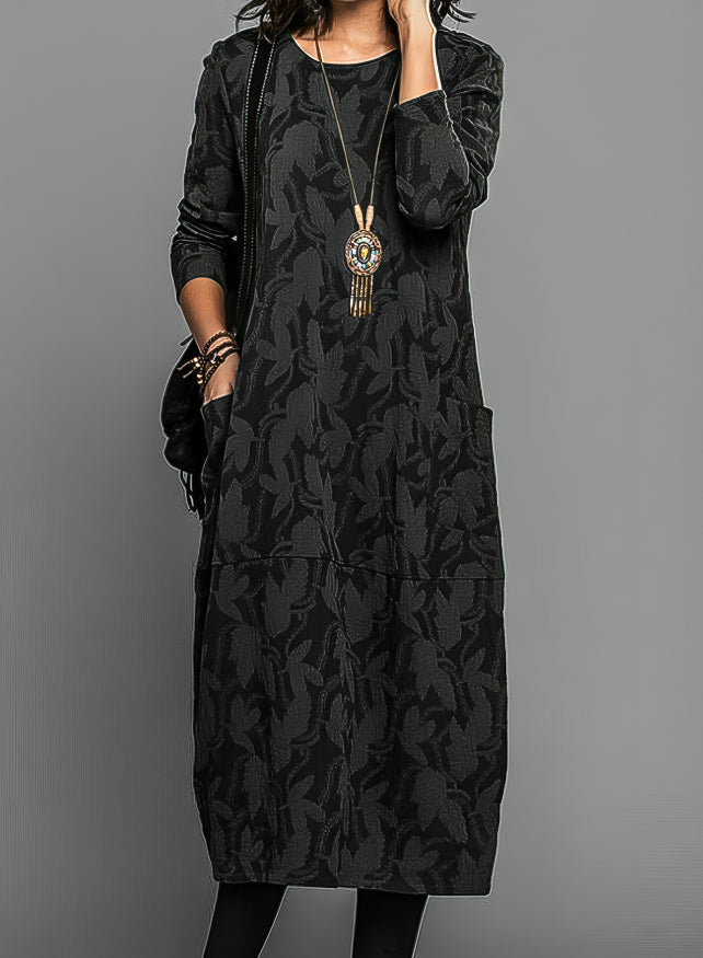 VESTIDO INVERNAL ELEGANTE Y CONFORTABLE