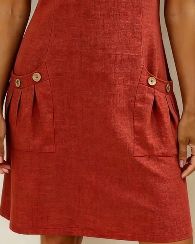 VESTIDO ELEGANTE CON CREMALLERA
