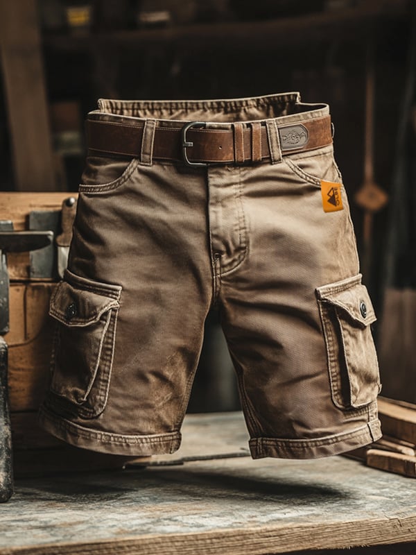 GASPARD | PANTALONES CARGO RETRO CON MULTIPLES BOLSILLOS