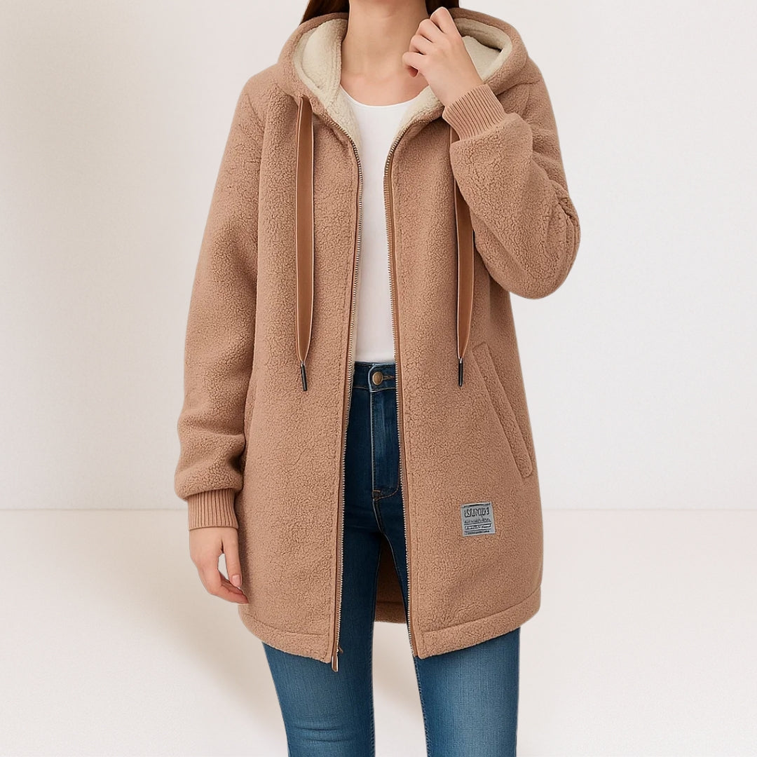 CHAQUETA POLAR SUAVE Y CÁLIDA