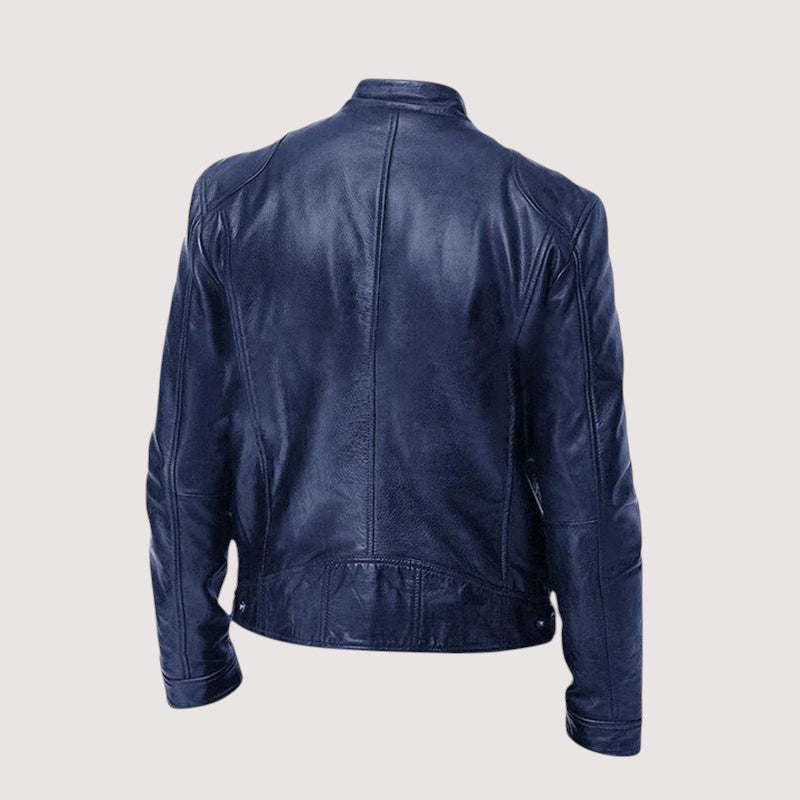 CHAQUETA DE CUERO PARA HOMBRE
