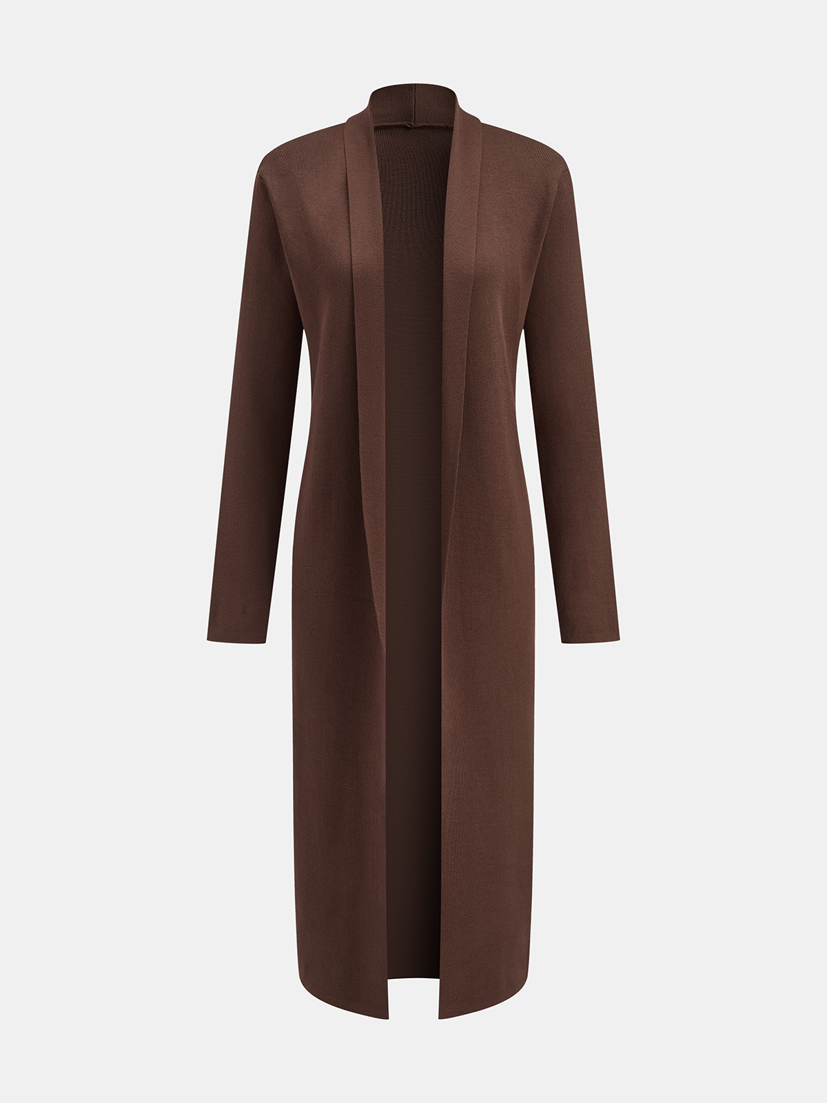 CONJUNTO DE TRES PIEZAS CON SUÉTER DE CUELLO ALTO DE PUNTO, CÁRDIGAN Y PANTALONES