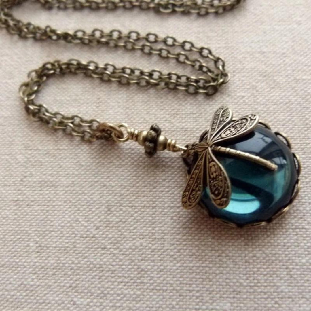 Collar Vintage Libélula
