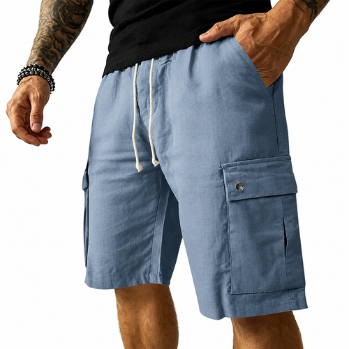 ARLO | PANTALON CARGO DE LINO