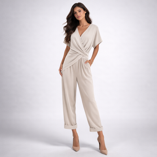 CONJUNTO ELEGANTE DE DOS PIEZAS