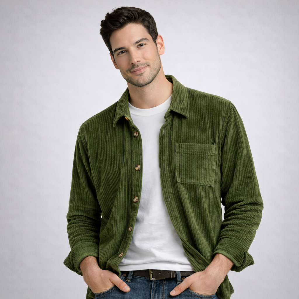 CAMISA DE VELVET A RAYAS