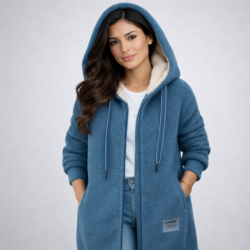 CHAQUETA POLAR SUAVE Y CÁLIDA