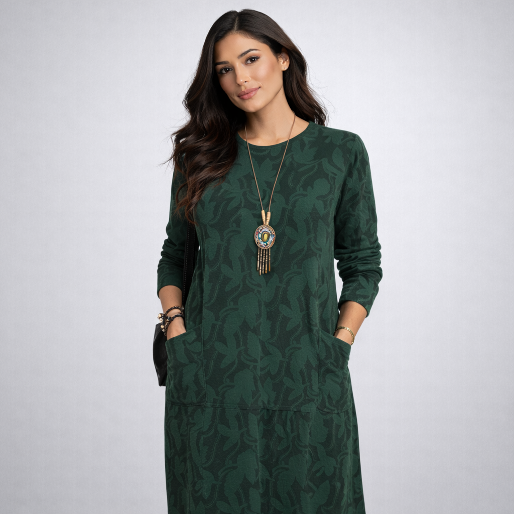 VESTIDO INVERNAL ELEGANTE Y CONFORTABLE