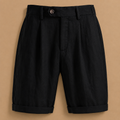 ROAN | PANTALONES CORTOS DE ALGODÓN Y LINO