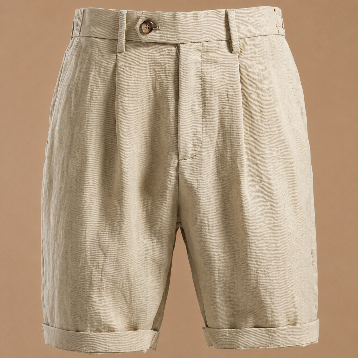 ROAN | PANTALONES CORTOS DE ALGODÓN Y LINO