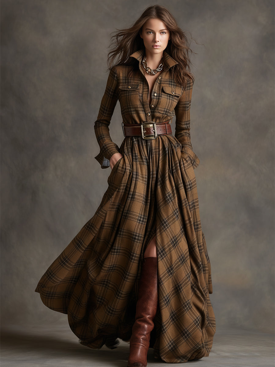 VESTIDO CON CINTURÓN