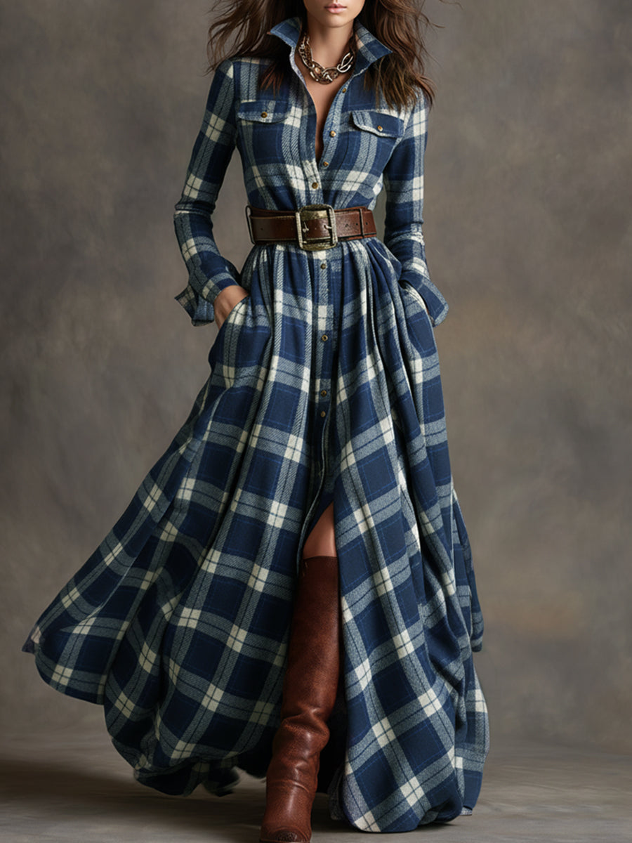 VESTIDO CON CINTURÓN