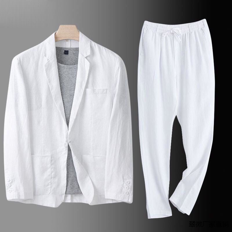 TRAJE DE LINO PREMIUN CORTE CLASICO