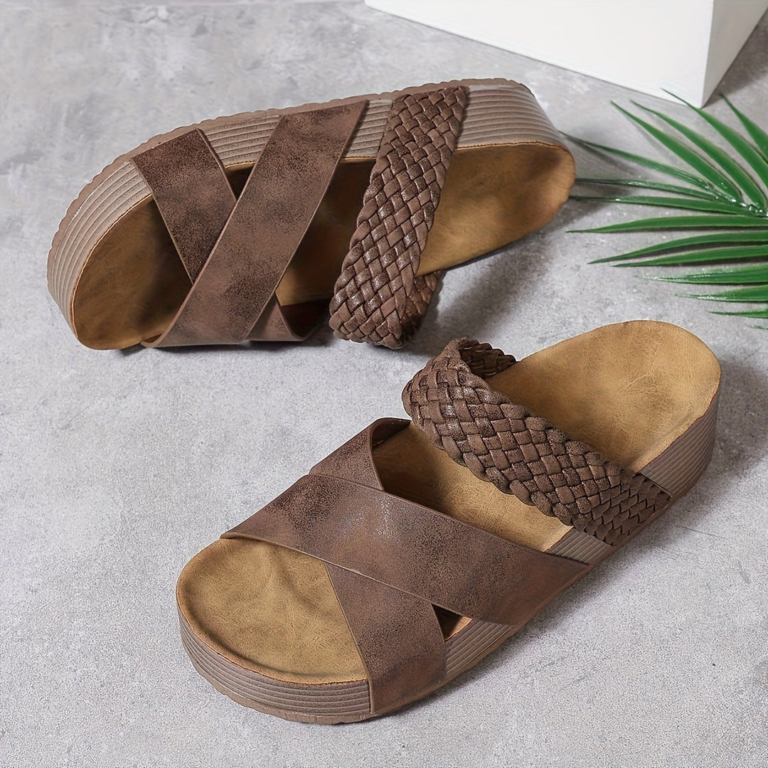 Sandalias Elegancia Trenzadas Valérie