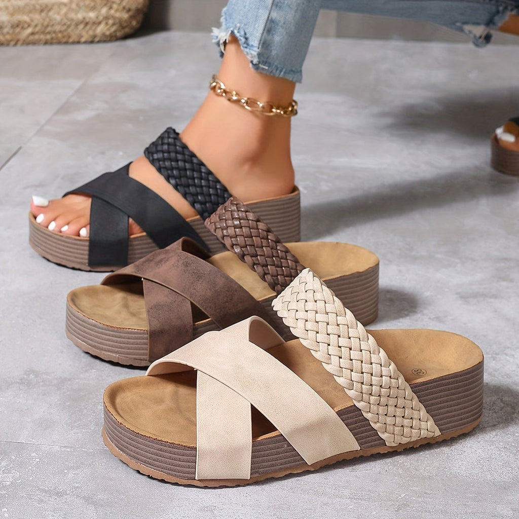 Sandalias Elegancia Trenzadas Valérie