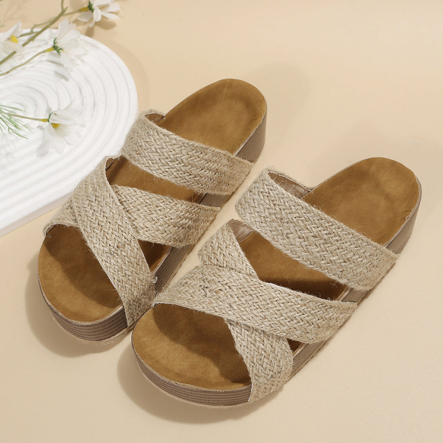 Sandalias Elegancia Trenzadas Valérie