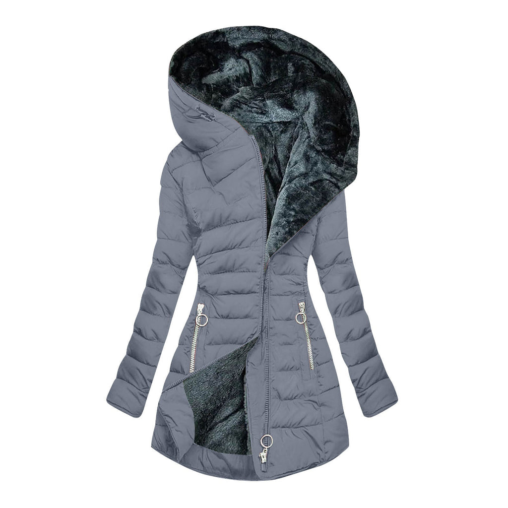 CHAQUETA DE PLUMÓN CON CAPUCHA