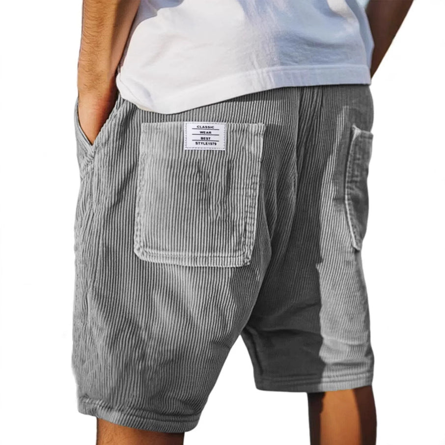 LENOIR | PANTALONES CORTOS DE PANA ELEGANTE