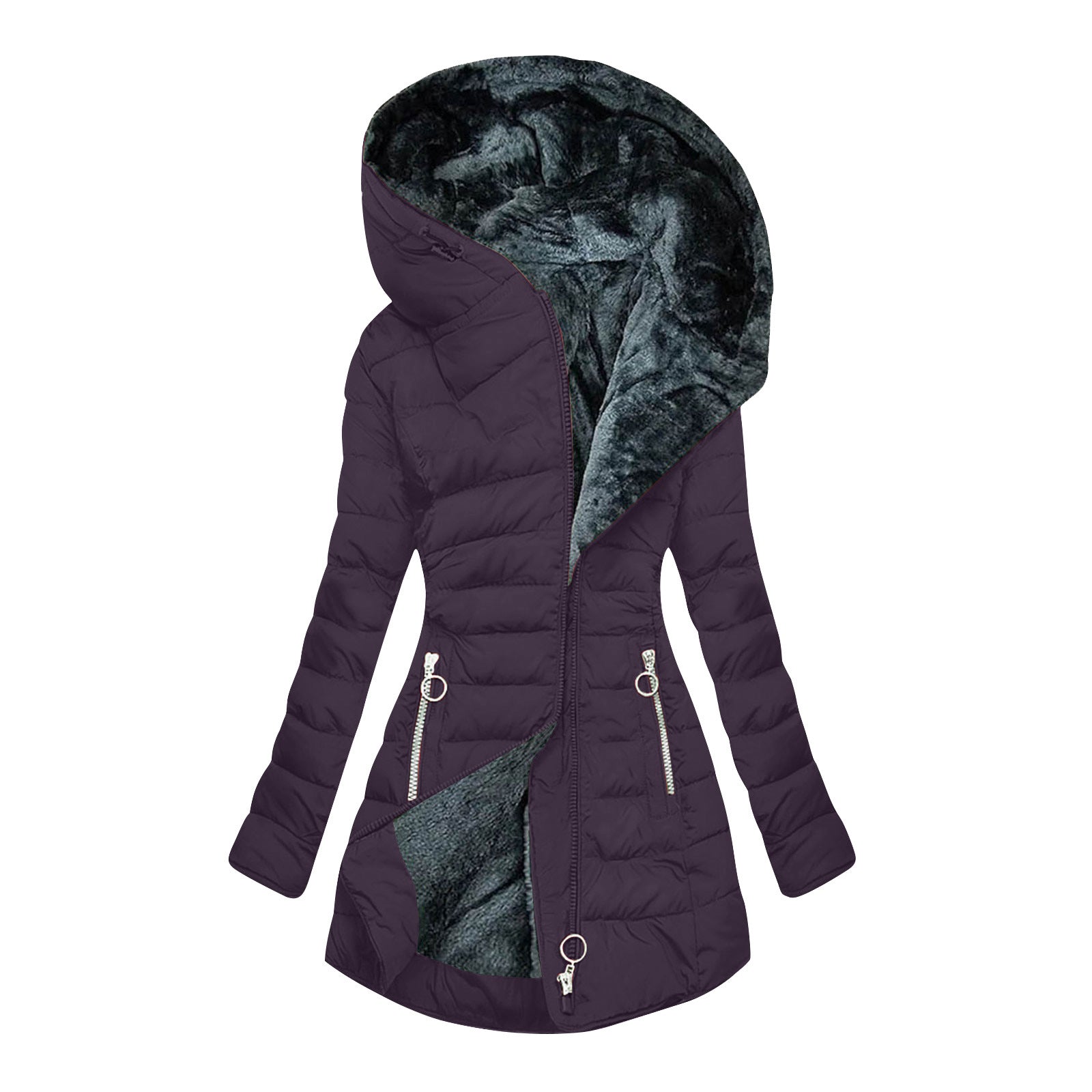 CHAQUETA DE PLUMÓN CON CAPUCHA