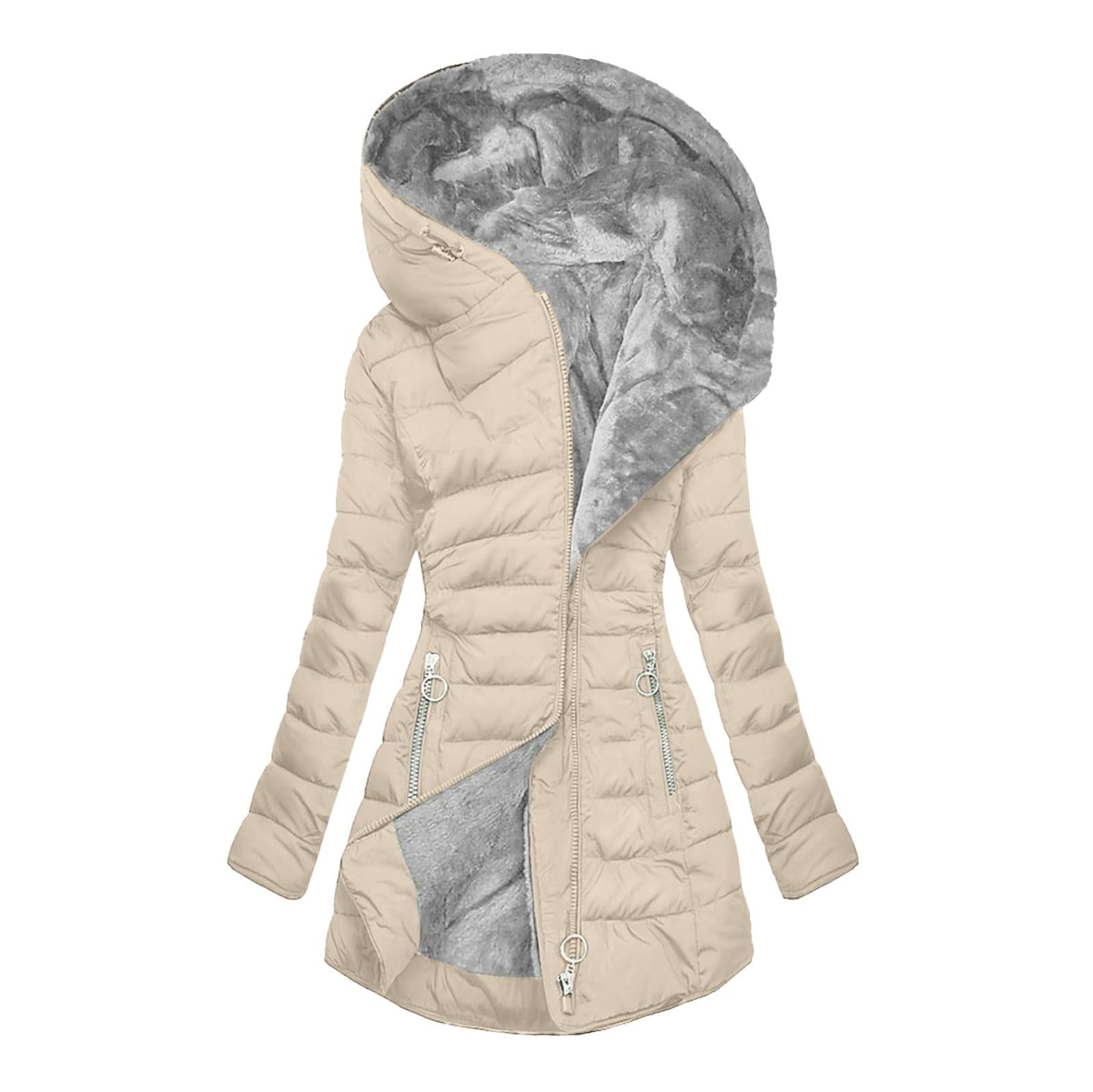 CHAQUETA DE PLUMÓN CON CAPUCHA