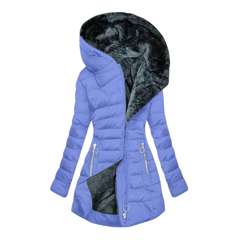 CHAQUETA DE PLUMÓN CON CAPUCHA