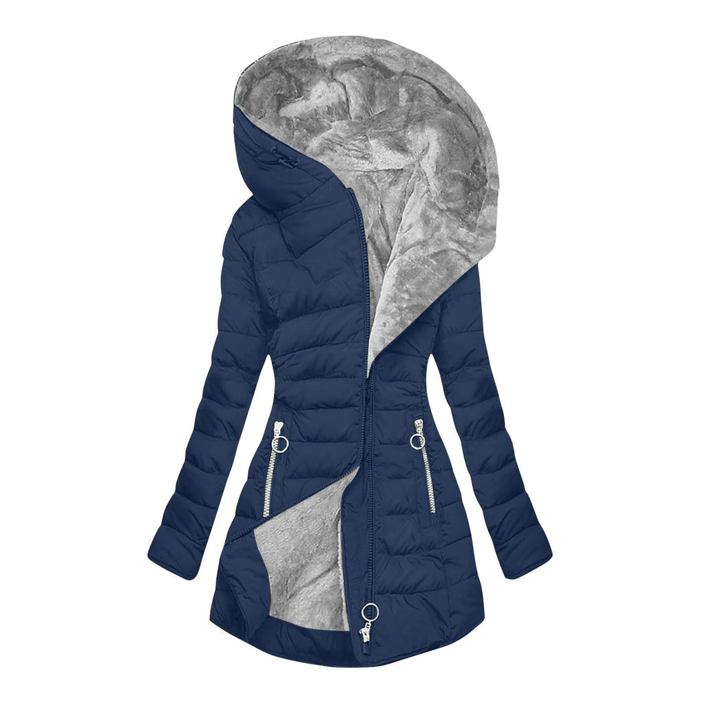CHAQUETA DE PLUMÓN CON CAPUCHA
