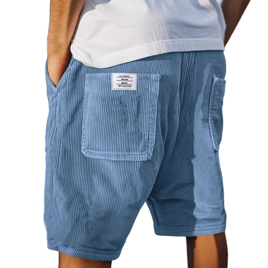 LENOIR | PANTALONES CORTOS DE PANA ELEGANTE