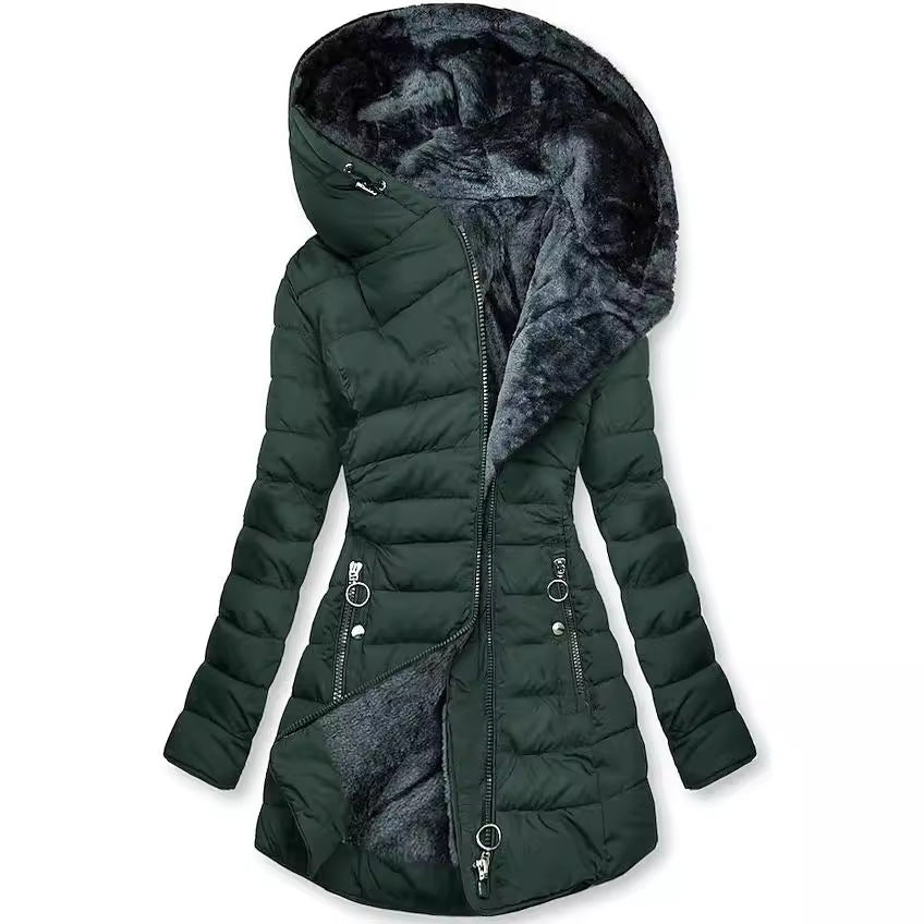 CHAQUETA DE PLUMÓN CON CAPUCHA