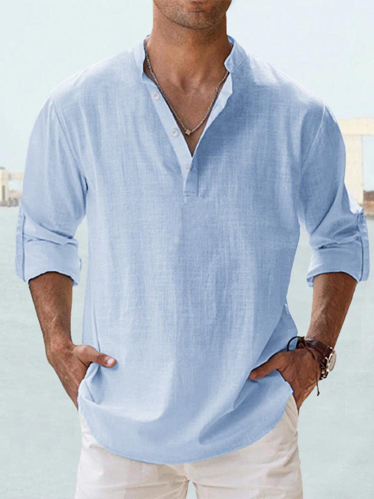 CAZEL | CAMISA DE LINO TRANSPIRABLE