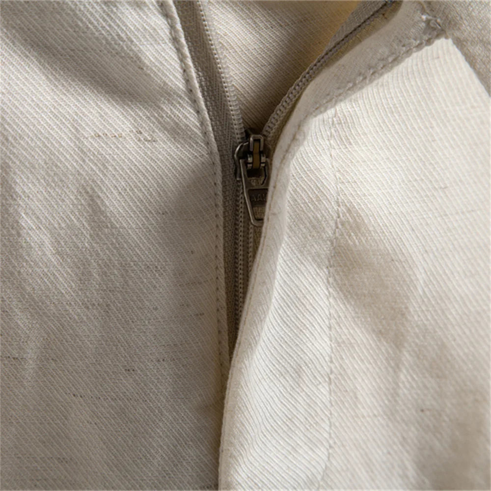 ROAN | PANTALONES CORTOS DE ALGODÓN Y LINO