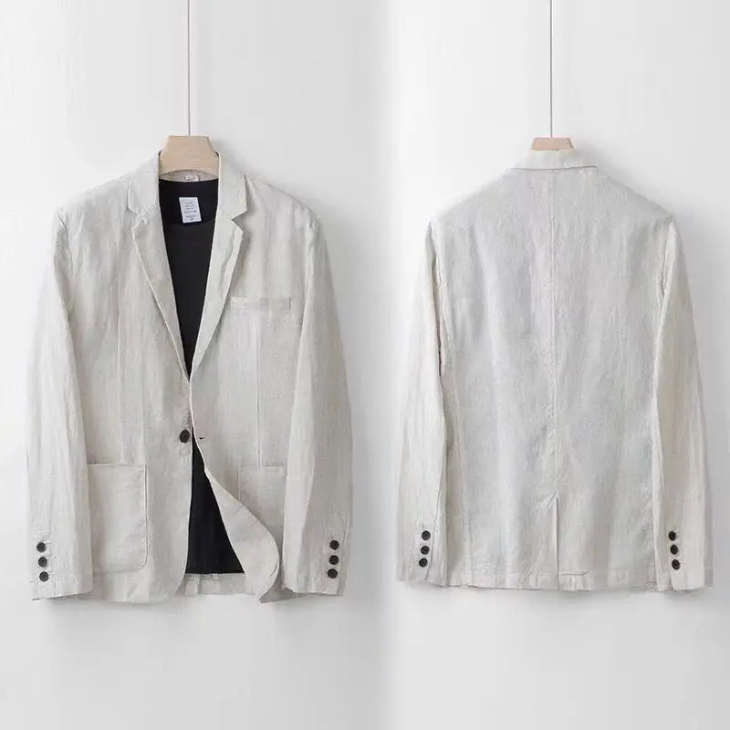 TRAJE DE LINO PREMIUN CORTE CLASICO